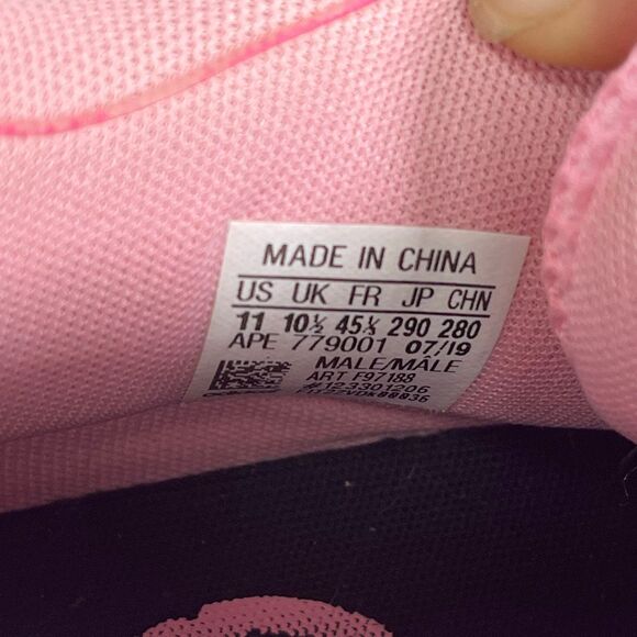 Adidas Harden Vol. 4 Mens Size 11 James Pink Lemonade Basketball Shoes - Picture 8 of 8